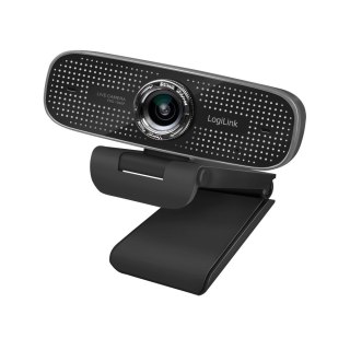 Logilink Webcam 1080p FHD Webcam + Dual-Mikro 100Â° schwarz LogiLink