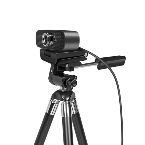 Logilink Webcam 1080p FHD Webcam + Dual-Mikro 100Â° schwarz LogiLink