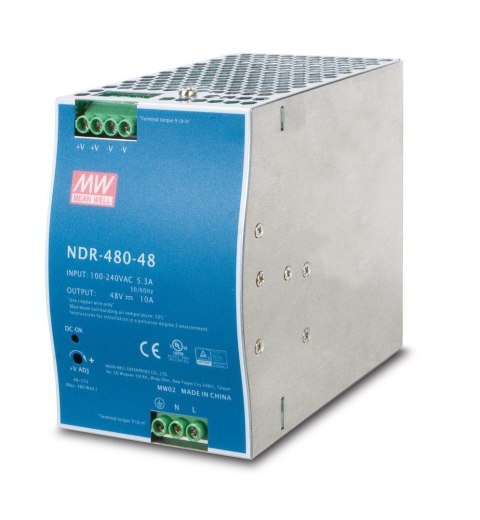 PLANET PWR-480-48 moduł zasilaczy 480 W Niebieski, Szary No name