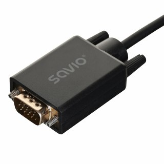 SAVIO KABEL DISPLAY PORT DO VGA 1.8M CL-203 SAVIO