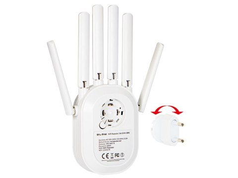 Wzmacniacz sygnału wi-fi repeater 300mb/s rp-2 blow Blow