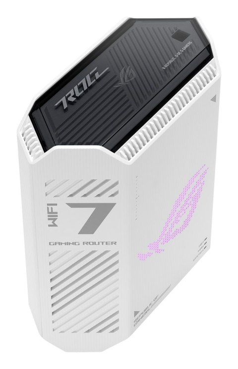 ASUS GS-BE7200 router bezprzewodowy 2.5 Gigabit Ethernet Dual-band (2.4 GHz/5 GHz) Biały, Czarny ASUS
