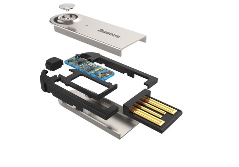 BASEUS ADAPTER CABA01-01 USB - JACK 3,5 MM CZARNY Baseus