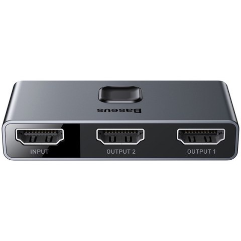 BASEUS DWUKIERUNKOWY ROZDZIELACZ SPLITTER HDMI MATRIX, 2X1 / 1X2, 4K Baseus