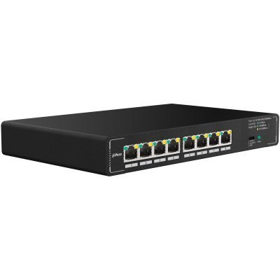 Dahua Technology SMG1008 przełącznik sieciowy Nie zarządzany 2.5G Ethernet (100/1000/2500) Czarny DAHUA