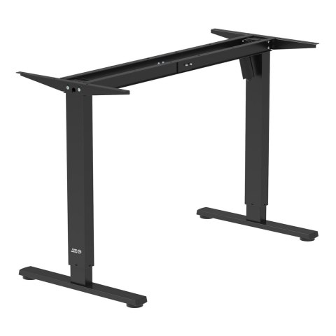 ERGO OFFICE BIURKO ELEKTRYCZNE REGULACJA MAX WYS. 1160MM, MAX - 80 KG, BEZ BLATU DO PRACY STOJĄCO SIEDZĄCEJ, CZARNE ER-400 B Ergo office