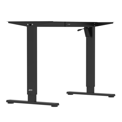 ERGO OFFICE BIURKO ELEKTRYCZNE REGULACJA MAX WYS. 1160MM, MAX - 80 KG, BEZ BLATU DO PRACY STOJĄCO SIEDZĄCEJ, CZARNE ER-400 B Ergo office