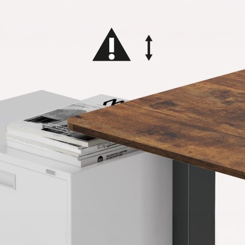 ERGO OFFICE BIURKO ELEKTRYCZNE REGULACJA MAX WYS. 1160MM, MAX - 80 KG, BEZ BLATU DO PRACY STOJĄCO SIEDZĄCEJ, CZARNE ER-400 B Ergo office