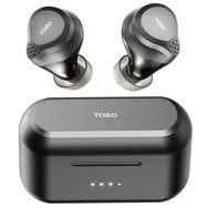 TOZO NC7 PRO czarne / Słuchawki bezprzewodowe / mikrofon / BT 5.3 / ANC / IPX6 TOZO