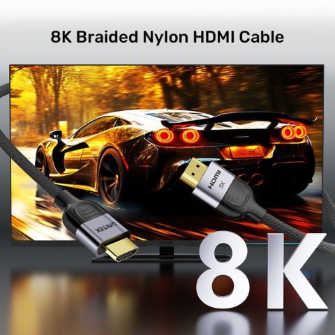 UNITEK KABEL HDMI 2.1 8K LUX OPLOT 10M UNITEK