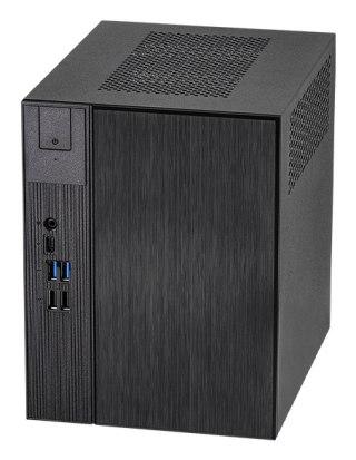 ASRock Barebone Deskmeet X300 HDMI/DP black DDR4 retail Asrock