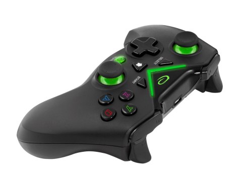 Gamepad bezprzewodowy Esperanza EGG112K (PC, PS3, Xbox One; kolor czarny, kolor zielony) Esperanza