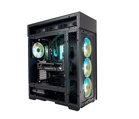 InWin Modfree Deluxe Big-Tower Tempered Glass - schwarz IN WIN