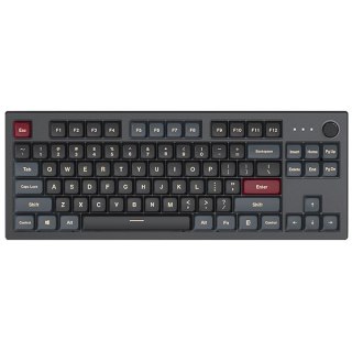 Klawiatura do gier Montech MKey TKL Darkness - GateronG Pro 2.0 Czerwona (US) Montech