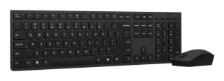 Lenovo 4X31R64328 klawiatura Dołączona myszka Biuro RF Wireless + Bluetooth Niemiecki Czarny Lenovo