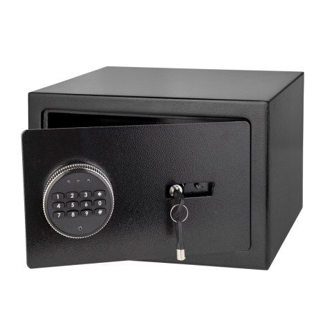 Sejf domowy elektroniczny na kod PIN i klucz ? sejf na pieniądze i dokumenty Rebel RB-7002 Rebel