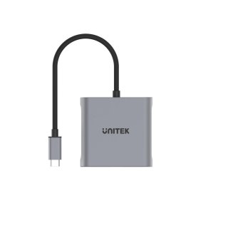 UNITEK ADAPTER USB-C - 2X HDMI 4K MST (M/F) UNITEK