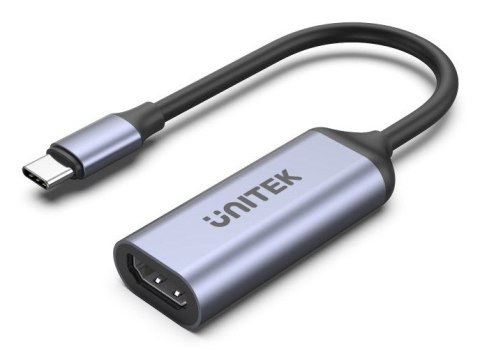 UNITEK V1416B adapter kablowy 0,15 m USB Type-C HDMI Szary UNITEK
