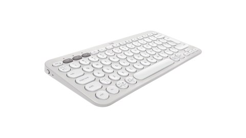 Zestaw bezprzewodowy klawiatura + mysz Logitech Pebble 2 Combo biały Logitech