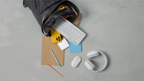 Zestaw bezprzewodowy klawiatura + mysz Logitech Pebble 2 Combo biały Logitech