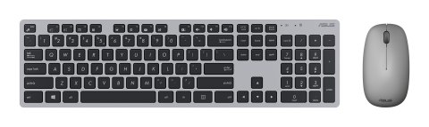 ASUS W5000 klawiatura Dołączona myszka Biuro RF Wireless Szary ASUS