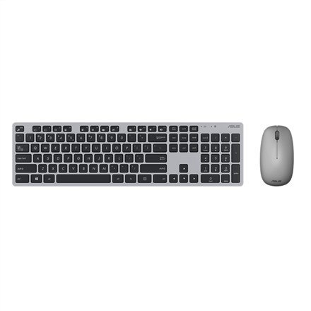 ASUS W5000 klawiatura Dołączona myszka Biuro RF Wireless Szary ASUS