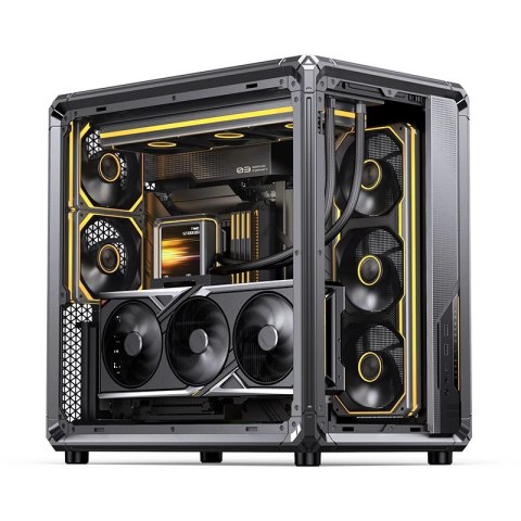 Jonsbo X400 Gray Tower Czarny Jonsbo