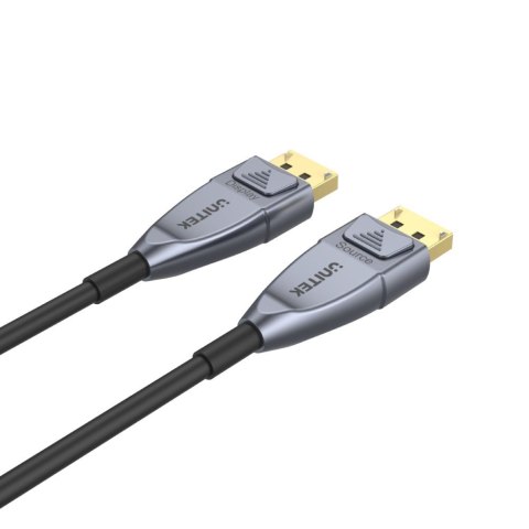 Kabel DisplayPort UNITEK C1617GY 15 m Czarny, Srebrny UNITEK