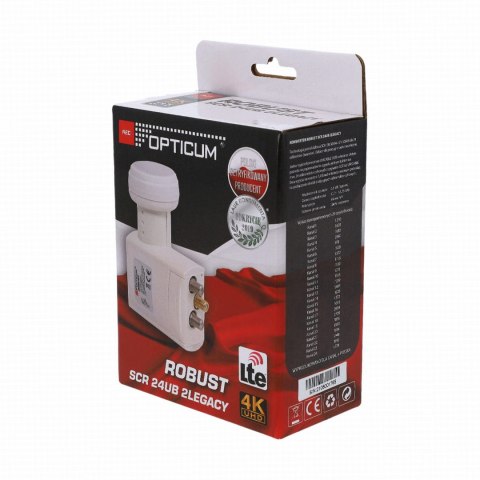Konwerter OPTICUM UNICABLE SCR/2LEGACY ROBUST 24UB LP