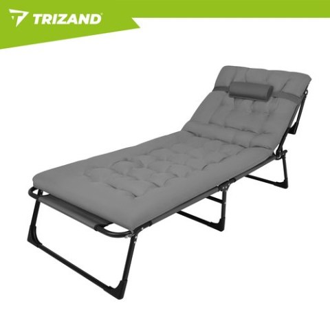 Leżak ogrodowy składany 192x68x28cm Trizand TRIZAND