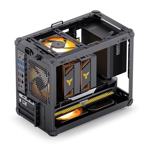 Obudowa PC Jonsbo C6 MAX, Mini Obudowa, Micro-ATX, Szkło Hartowane -
