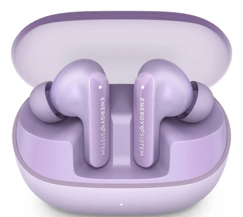 Słuchawki bezprzewodowe Energy Sistem True Wireless Earphones Serenity ANC z mikrofonem, Bluetooth, kolor lawendowy, ANC Energy Sistem