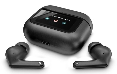 Słuchawki dokanałowe Energy Sistem True Wireless Earphones Icon Series z mikrofonem, Bluetooth, Graphite, ANC Energy Sistem