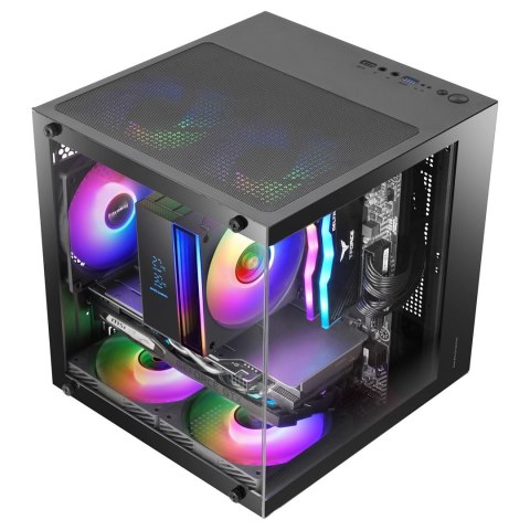 TACENS MARS MC-CUBE 1xARGB USB-C mATX- obudowa/cases TACENS