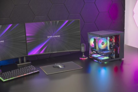 TACENS MARS MC-CUBE 1xARGB USB-C mATX- obudowa/cases TACENS