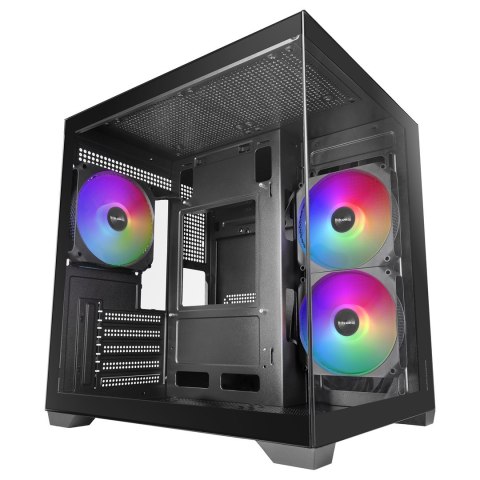 TACENS MARS MC-VIEW3 3xARGB USB-C mATX- obudowa/cases TACENS