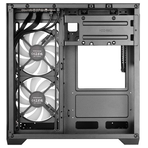 TACENS MARS MC-VIEW3 3xARGB USB-C mATX- obudowa/cases TACENS