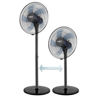 Wentylator podłogowy 50W, śr. 40 cm, 3 prędkości, oscylacja NEO TOOLS