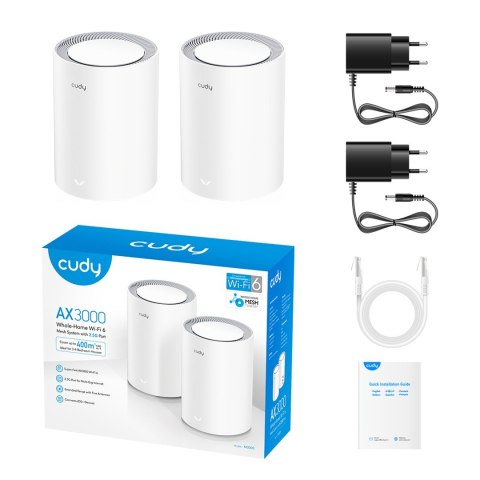 Cudy AX3000 Wi-Fi 6 Mesh 2.5G Solution CUDY