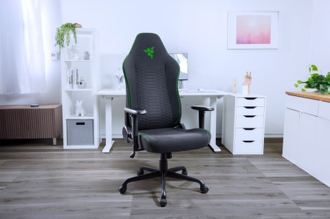 Fotel gamingowy Razer Iskur V2 X, zintegrowane podparcie lędźwiowe, pochylenie -, tkanina RAZER
