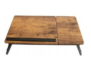 SL18A Podstawka pod laptopa brązowa ATL