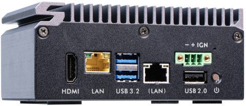 Shuttle Edge PC SPCEL03 Wielkość PC 0.46L Czarny x6413E Intel SoC BGA 1493 1,5 GHz Shuttle