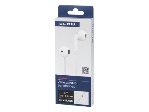 32-813# Słuchawki blow b-17 white douszne jack 3,5mm" Blow