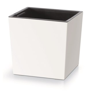 Doniczka URBI SQUARE LOW DURS300L - biały Prosperplast