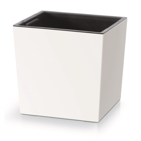 Doniczka URBI SQUARE LOW DURS300L - biały Prosperplast