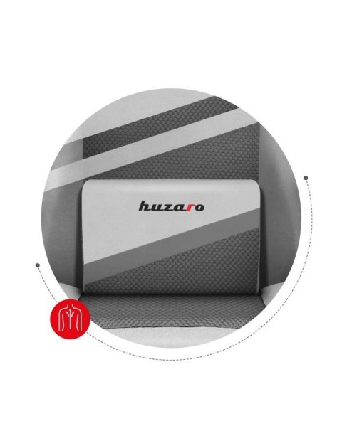 Fotel gamingowy - Huzaro Force 4.4 White Mesh Huzaro