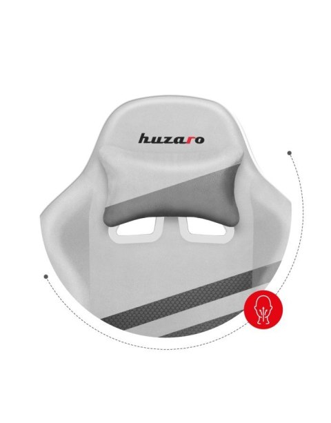 Fotel gamingowy - Huzaro Force 4.4 White Mesh Huzaro
