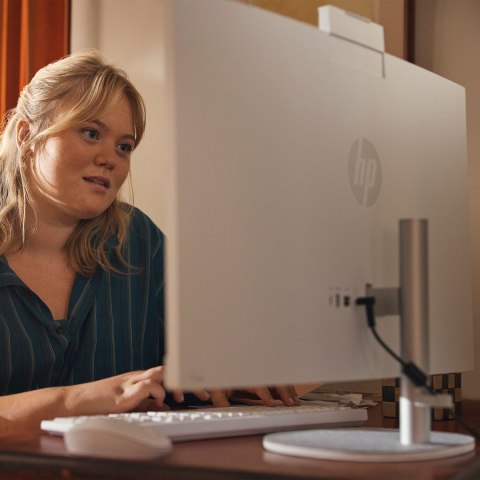 HP AiO 27-cr0224nw i5-1335U 27.0"FHD IPS 300nits AG 16GB DDR4 3200 SSD512 Iris Xe Graphics LAN Cam1080p+IR NoOS Shell White Shel Hewlett-Packard