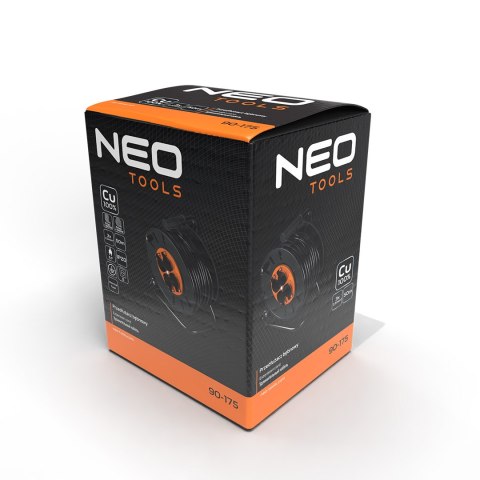 Przedłużacz bębnowy 50 m, 3 x 2.5 mm2 NEO TOOLS