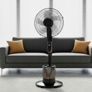 Podlahový ventilátor KLAUSBERG KB-9043 s funkcí mlhy